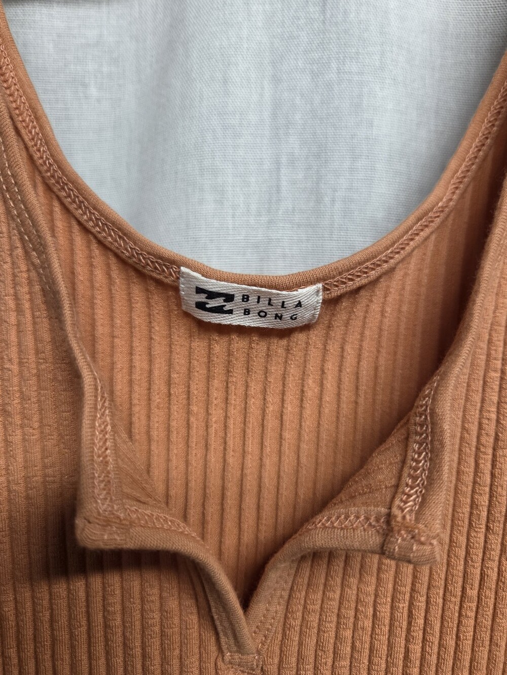 Billabong Ribbed Wide-Leg Pants & Tank Set - Rust Orange - Picture 14 of 15
